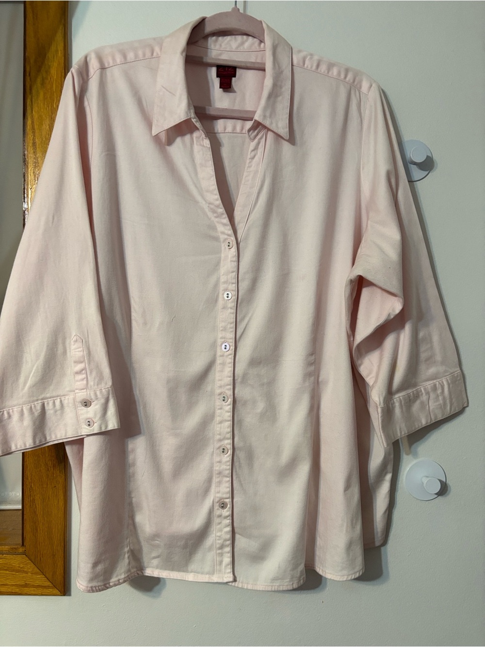 212 Collection Light Pink Button-Down Shirt